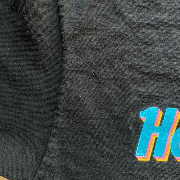 Vintage 90s Hard Rock Cafe New Orleans Single Stitch Restaurant T Shirt L Black - Picture 7 of 9